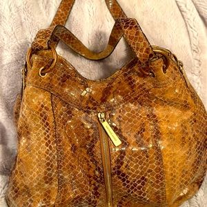 Michael Kors - snakeskin purse- great condition - smoke free home-